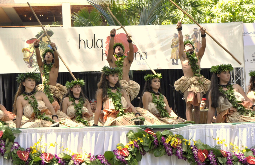 hula dans parade